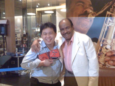 Me and Benny Golson