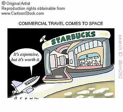 Commercial travel comes to space