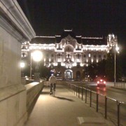Look from Chain Bridge to Parliament