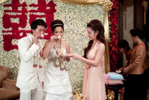งานแต่งงาน แบบจีน ต้องมี ซังฮี่ ( 囍 Shuang xi ) และ พิธียกน้ำชา